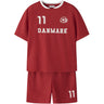 Name It True Red Nknhiteam Shorts Sæt