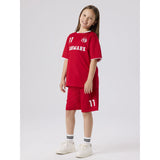 Name It True Red Nknhiteam Shorts Sæt