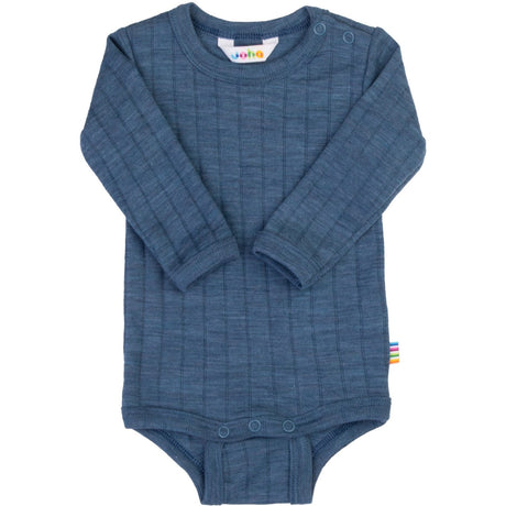 Joha Blue Melange Body M. Lange Ærmer