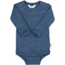 Joha Blue Melange Body M. Lange Ærmer