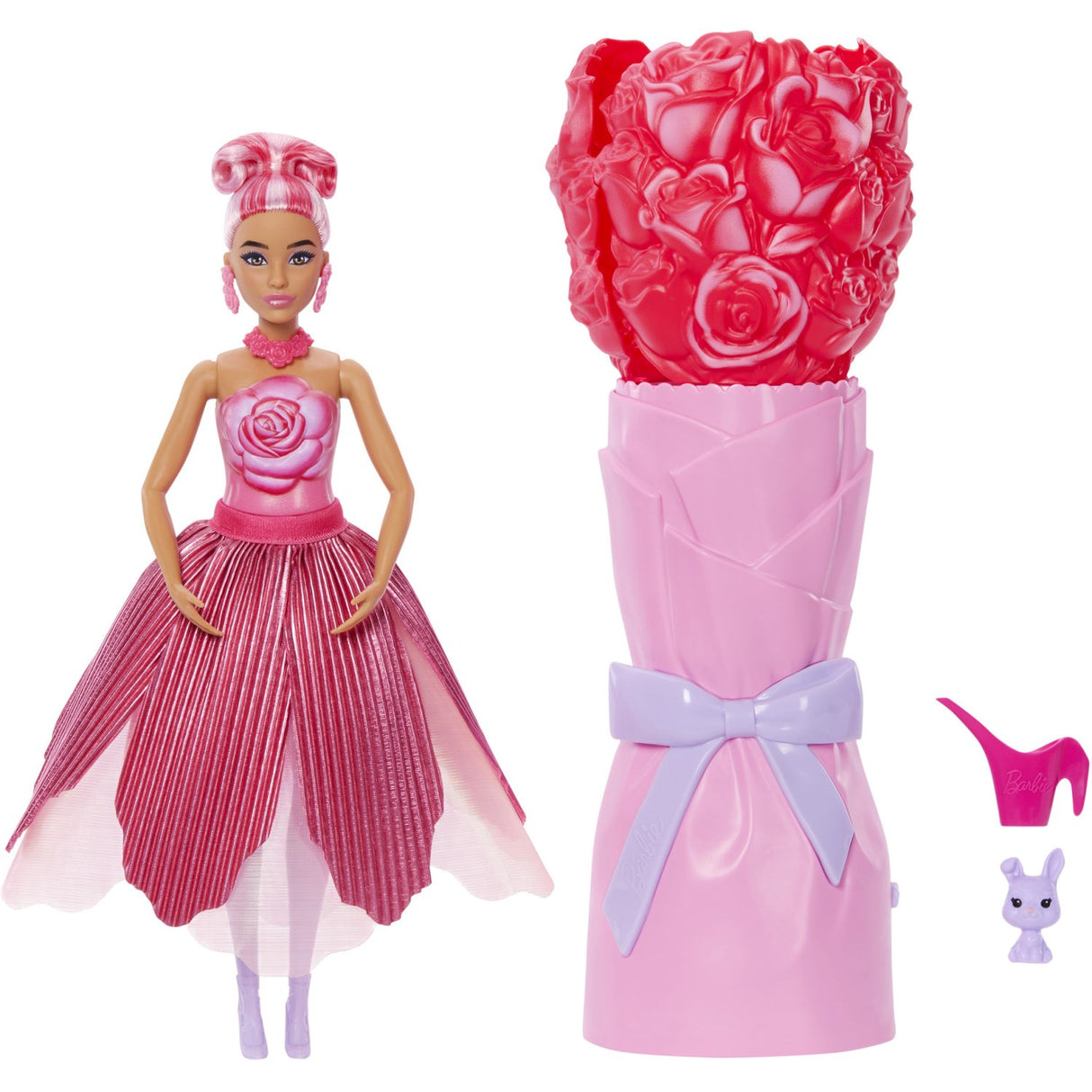 Barbie® Flower Reveal Rød Rose