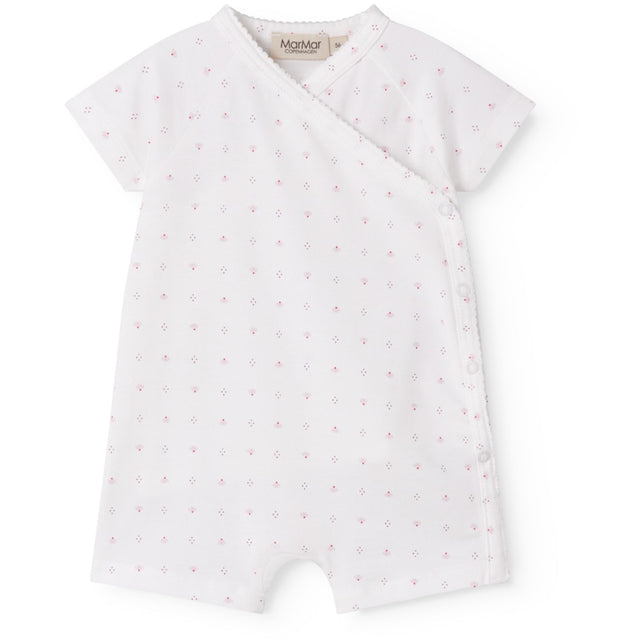 MarMar New Born Modal Smooth Print Tiny Tulip Rap Summer Romper