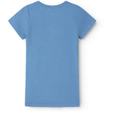 MarMar Modal Fine Rib Surf Blue Tago T-shirt