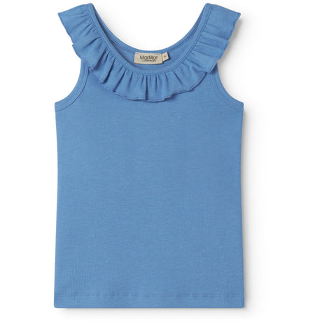 MarMar Modal Fine Rib Surf Blue Tamar Top