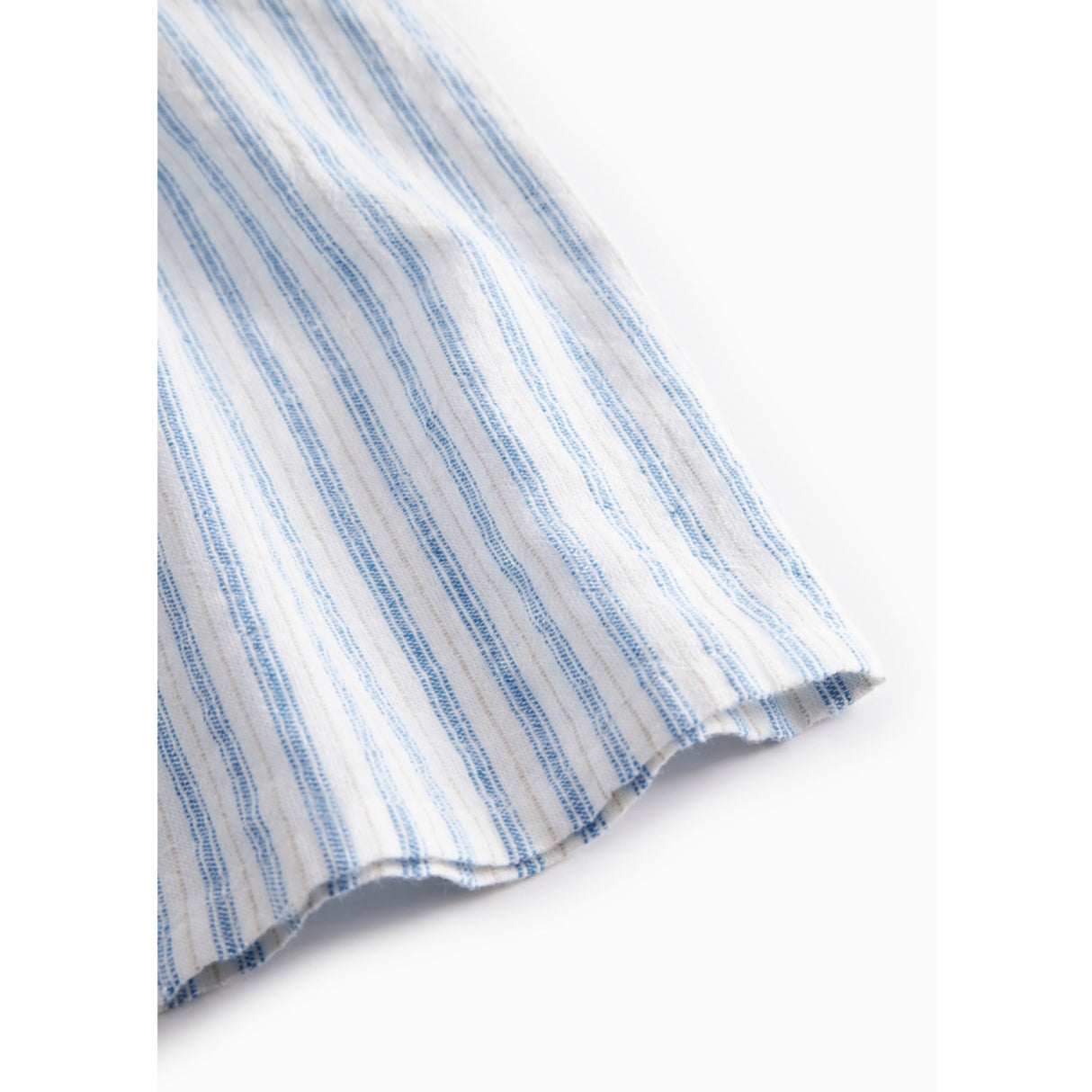 MarMar Cotton Linen Surf Blue Stripe Dhana B Kjole