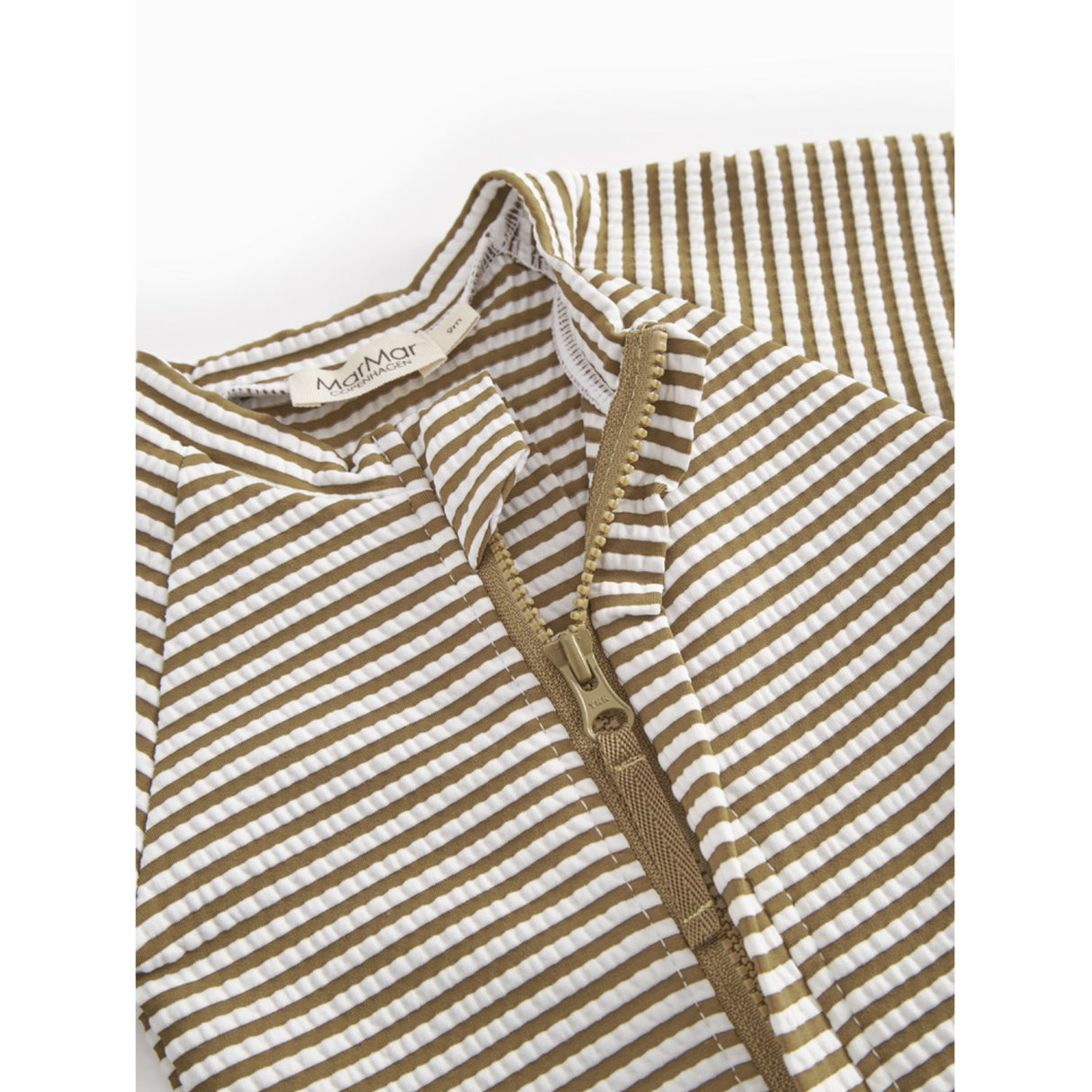 MarMar Seersucker Swim Dark Bronze Stripe Swal Dragt