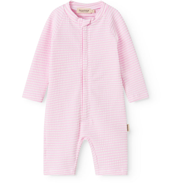 MarMar Seersucker Swim Pink Stripe Swal Dragt