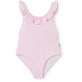 MarMar Seersucker Swim Pink Stripe Swilla Bathing Dragt