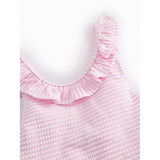 MarMar Seersucker Swim Pink Stripe Swilla Bathing Dragt