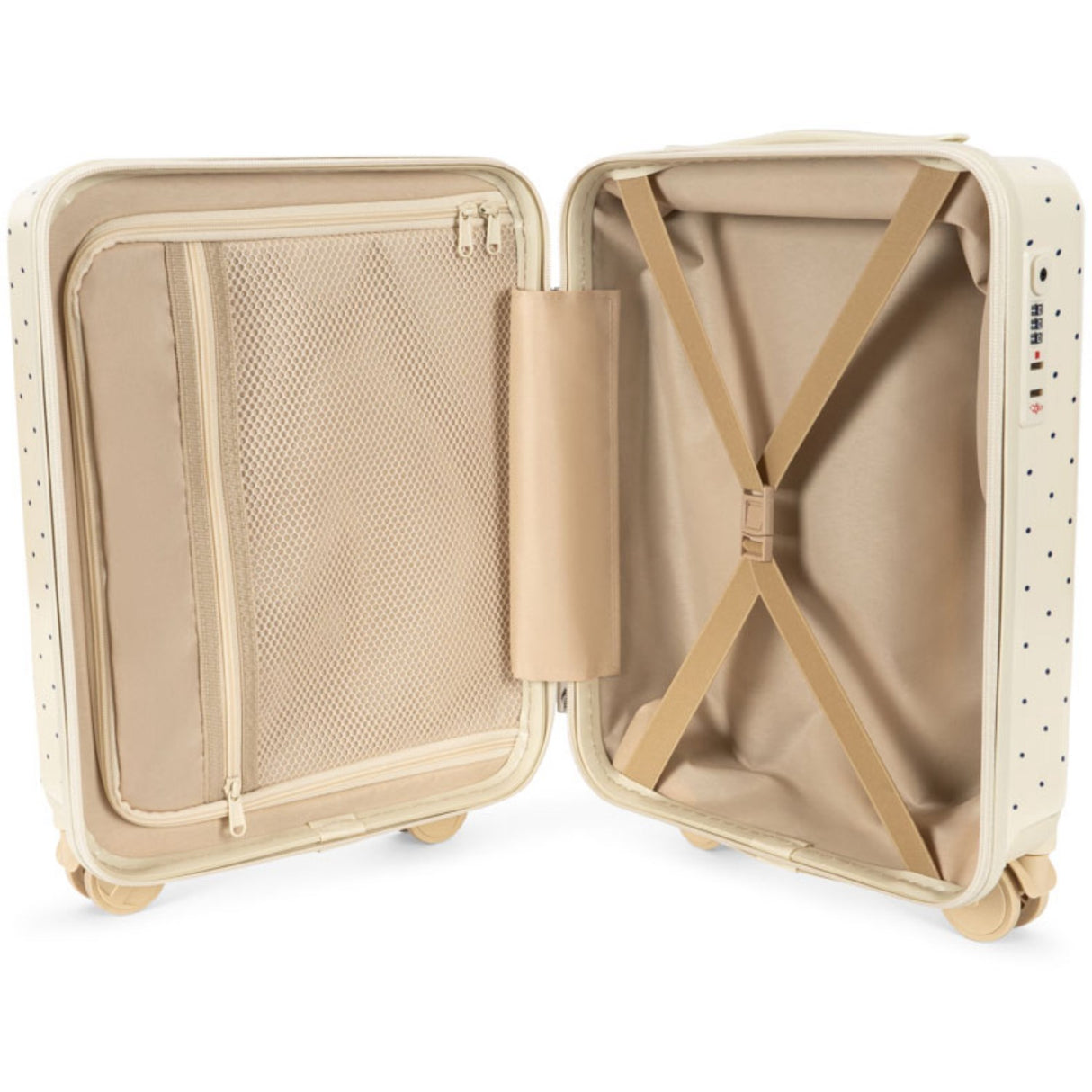 Konges Sløjd Navy Dot Travel Kuffert