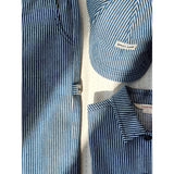 Konges Sløjd Blue Stripe Luc Skjorte Jakke Gots