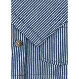 Konges Sløjd Blue Stripe Luc Skjorte Jakke Gots