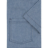 Konges Sløjd Blue Stripe Luc Skjorte Jakke Gots