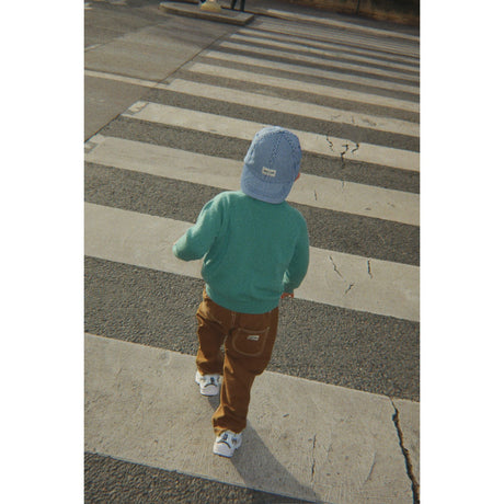 Konges Sløjd Blue Stripe Luc Kasket Gots