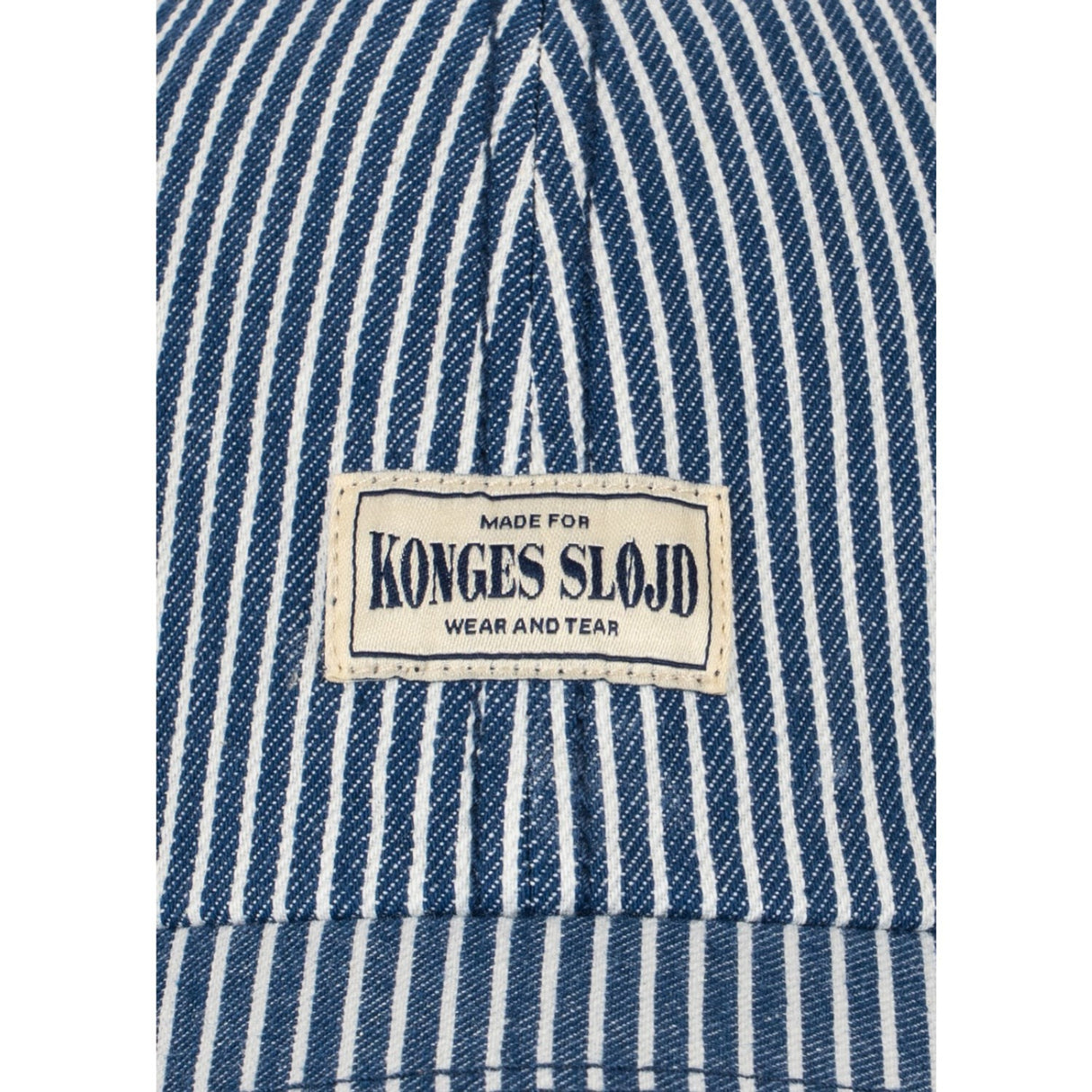 Konges Sløjd Blue Stripe Luc Kasket Gots