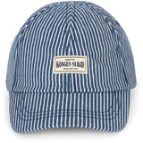Konges Sløjd Blue Stripe Luc Kasket Gots