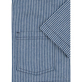 Konges Sløjd Blue Stripe Luc Skjorte Jakke Gots