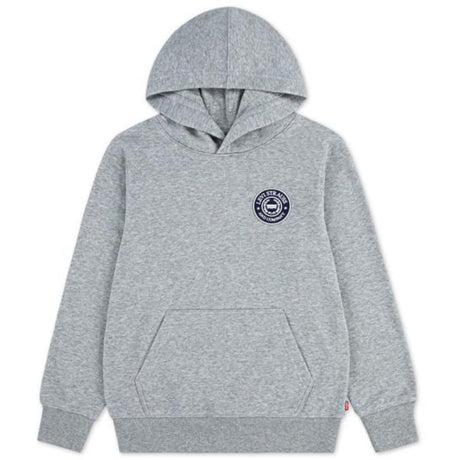 Levi's Grey Heather Lvb Modern Crest Hættetrøje