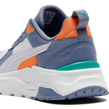 Puma White-Silver Mist-Gray Sky Trinity 2 LT Jr