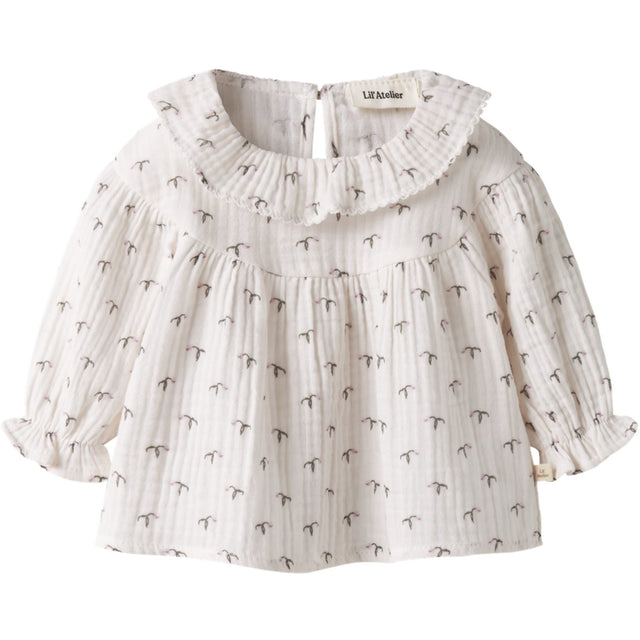 Lil'Atelier Almost Mauve Nbfsolina Ls Loose Skjorte Lil