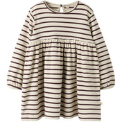 Lil'Atelier Turtledove Catawba Grape Nmflimia Ls Loose Kjole Lil