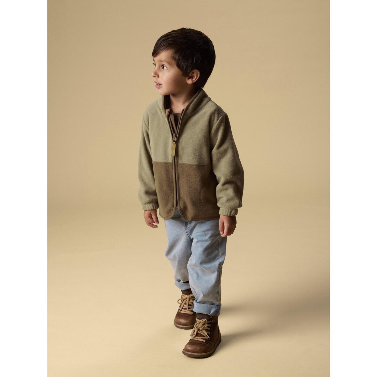 Lil'Atelier Shitake Nmmlaspektra Fleece Jakke Fo Lil