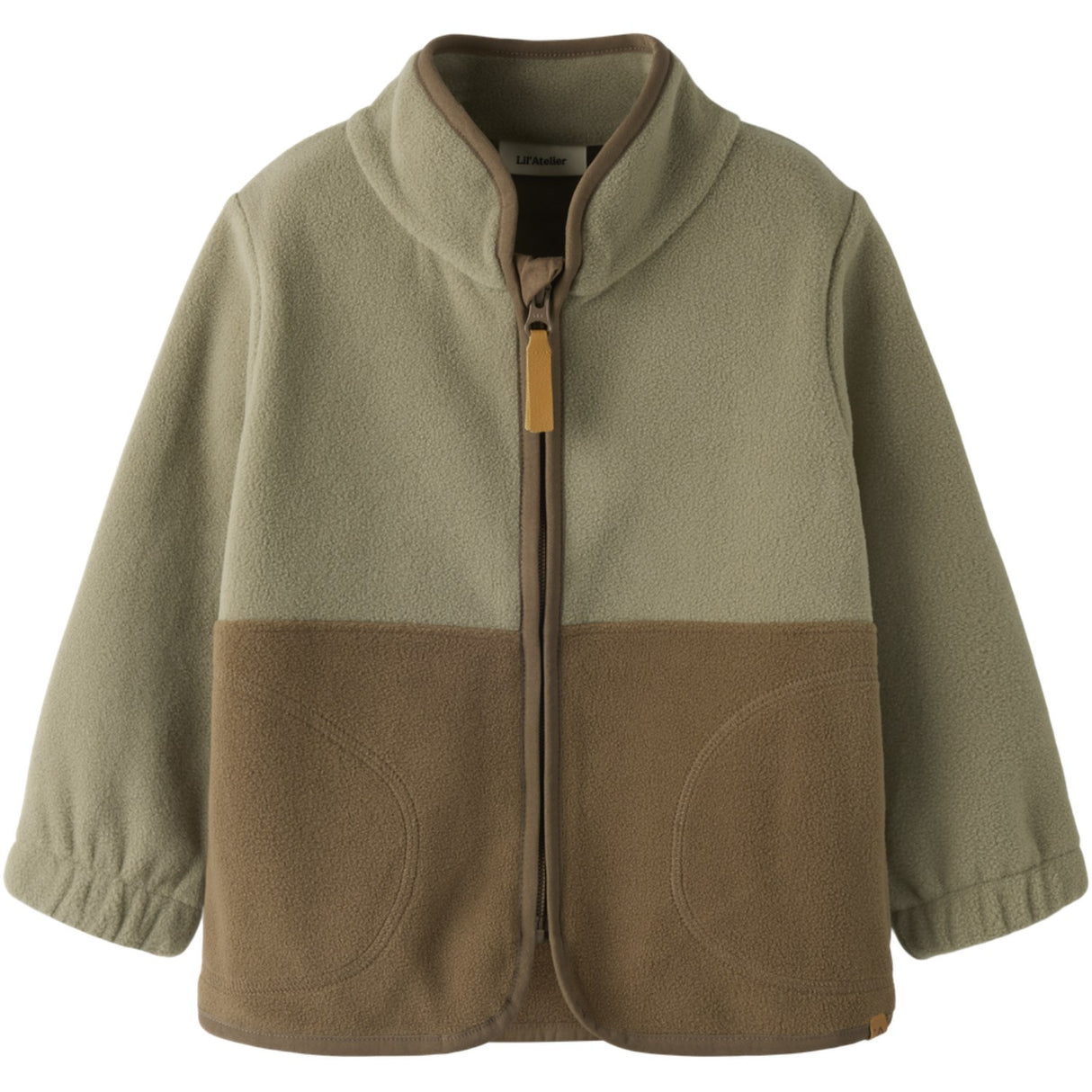 Lil'Atelier Shitake Nmmlaspektra Fleece Jakke Fo Lil