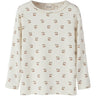 Lil'Atelier Coconut Milk Cherry Nmflayo Sig Ls Slim Top Lil