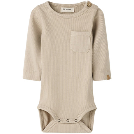 Lil'Atelier Oxford Tan Nbmlago Ls Slim Body Lil