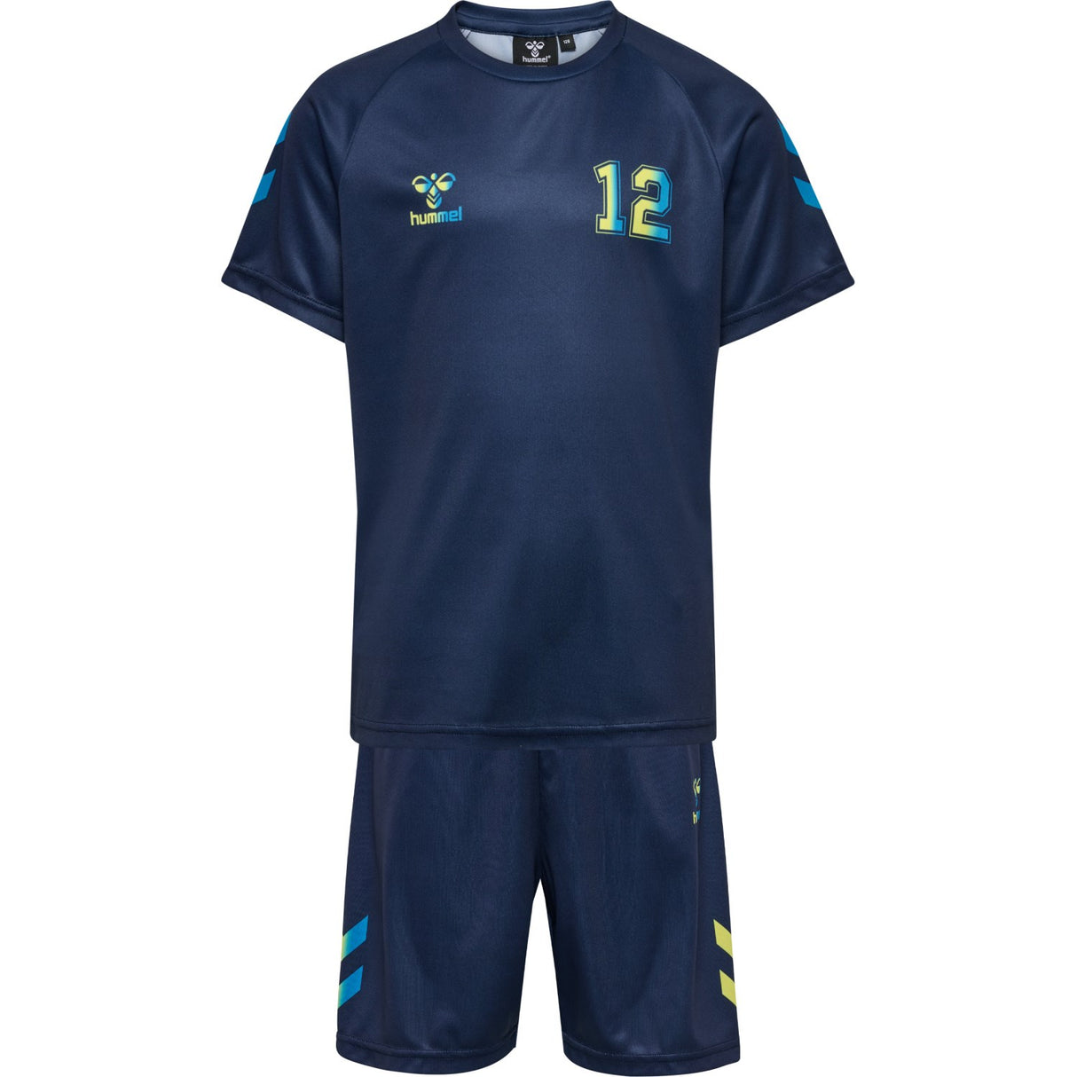 Hummel Dress Blues/Limeade Shimmer Sæt