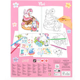 Ylvi Create Your Unicorn Colouring Bog