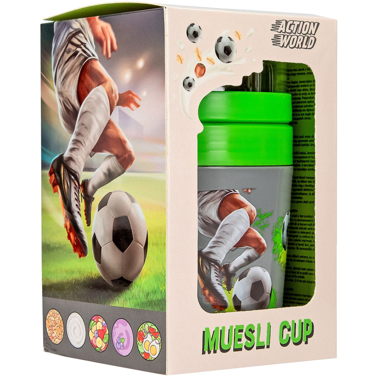 Dino World Action World Muesli Kop
