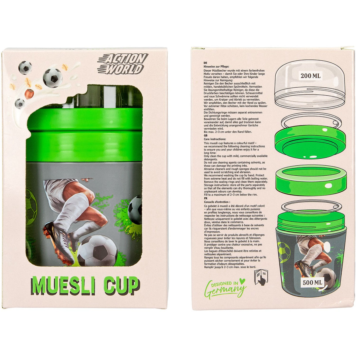 Dino World Action World Muesli Kop