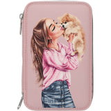 TOPModel Dots Dobbelt Pencil Case