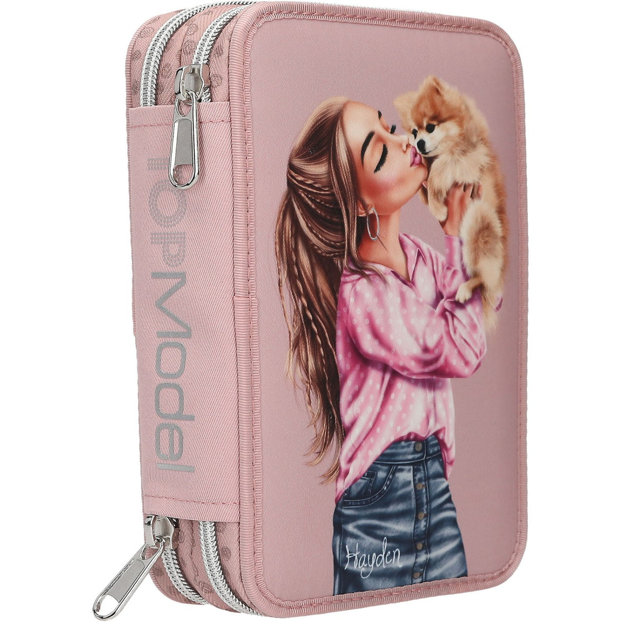 TOPModel Dots Dobbelt Pencil Case