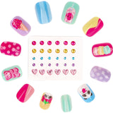TOPModel Candy Glam Artificial Nails Og Deco Stone Sæt