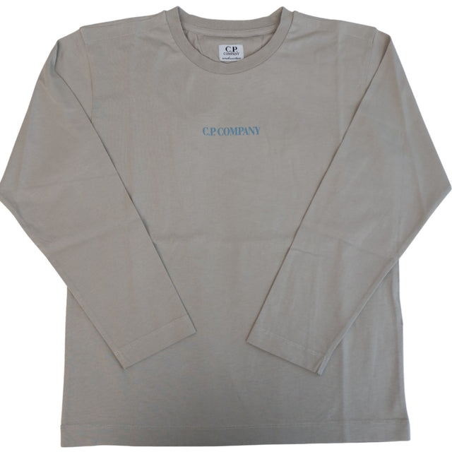 C.P. Company Smoke Grey Long Ærmer T-Shirt
