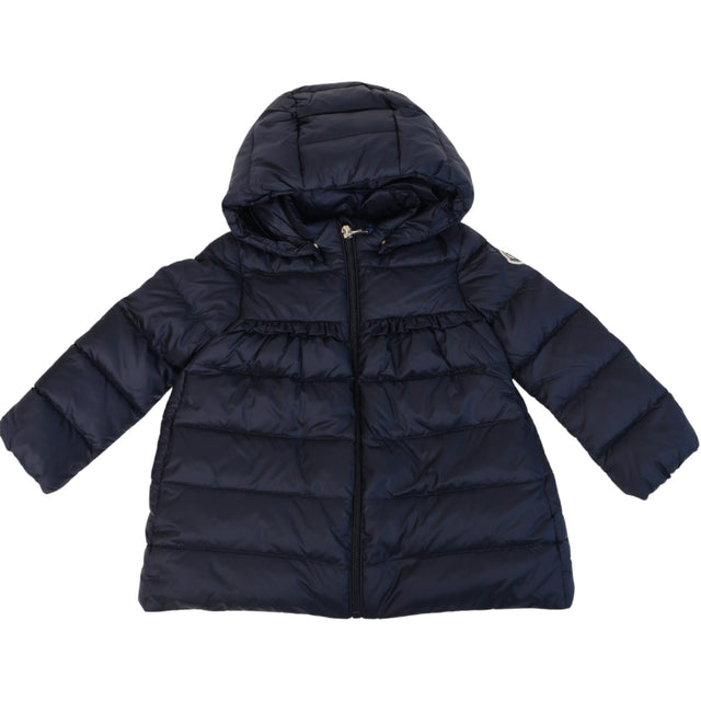 Moncler Navy Nevra Long Frakke