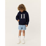 Les Deux Kids Dark Navy Encore Bouclé Hættetrøje