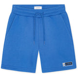 Les Deux Kids Palace Blue Sport Logo Sweatshorts