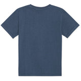 Les Deux Kids Dark Denim Blue Norregaard Contrast T-Shirt