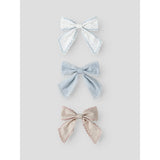 Lil'Atelier Coconut Milk Nmfacc-Jarper 3P Hårclips Lil