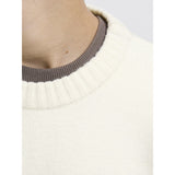 Jack & Jones Junior Sea Salt Jornorrebro Strik Crew Neck Ln Jnr