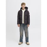Jack & Jones Junior Sea Salt Jornorrebro Strik Crew Neck Ln Jnr