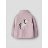 Name It Keepsake Lilac Nmfmall Sherpa Jakke