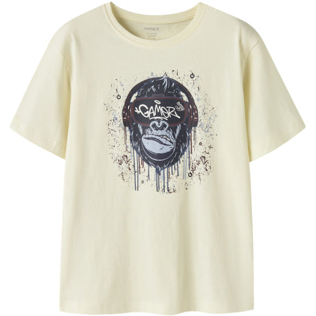 Name It Pear Sorbet Monkey Gamer Nkmvictor Ss Nreg Top