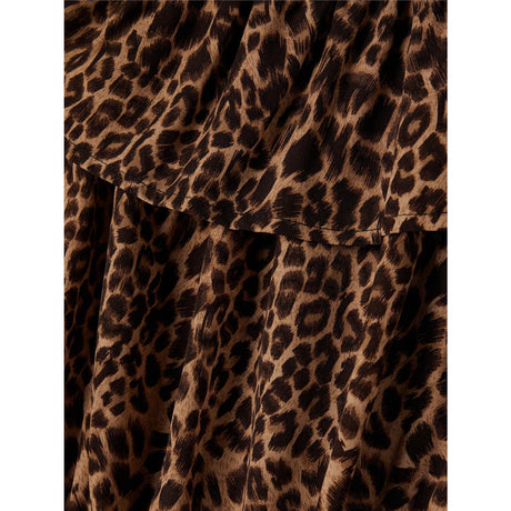 Name It Black Leopard Nkfvinaya Ss Playsuit Fffff Noos