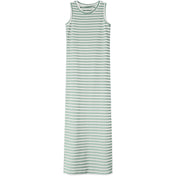 Name It Aqua Foam W. Cloud Dancer Nkfsuraja Xsl Sl Maxi Kjole Noos