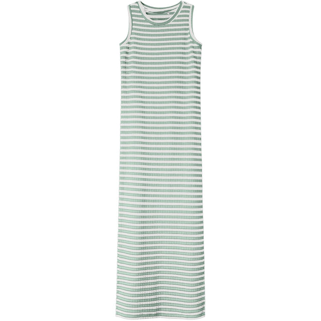 Name It Aqua Foam W. Cloud Dancer Nkfsuraja Xsl Sl Maxi Kjole Noos