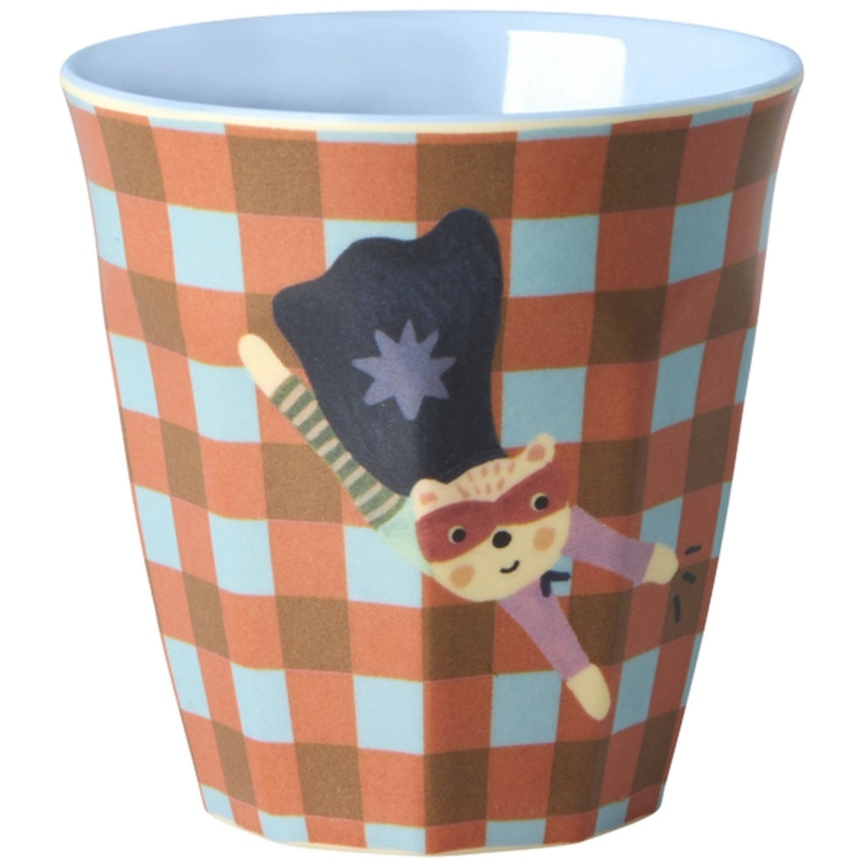 Rice Melamin Kids Kop Med Hero Print - Green - Small - 6 Pak - 160 Ml